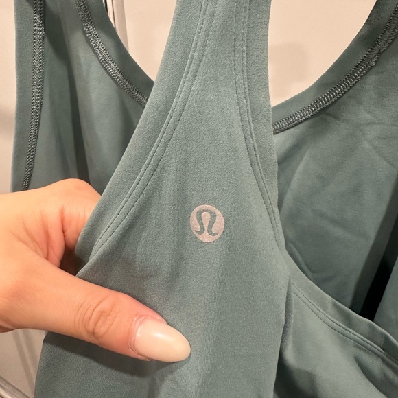 Mint Green Racerback Tank Top - Picture 3 of 3